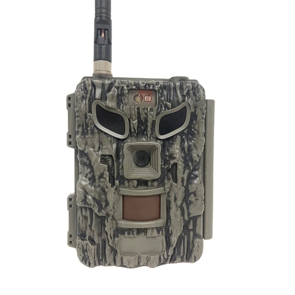 4G Wildlife Trail Camera 2K 4MP Hunting Camera With APP  IP66 Adjustable Antena Cellular