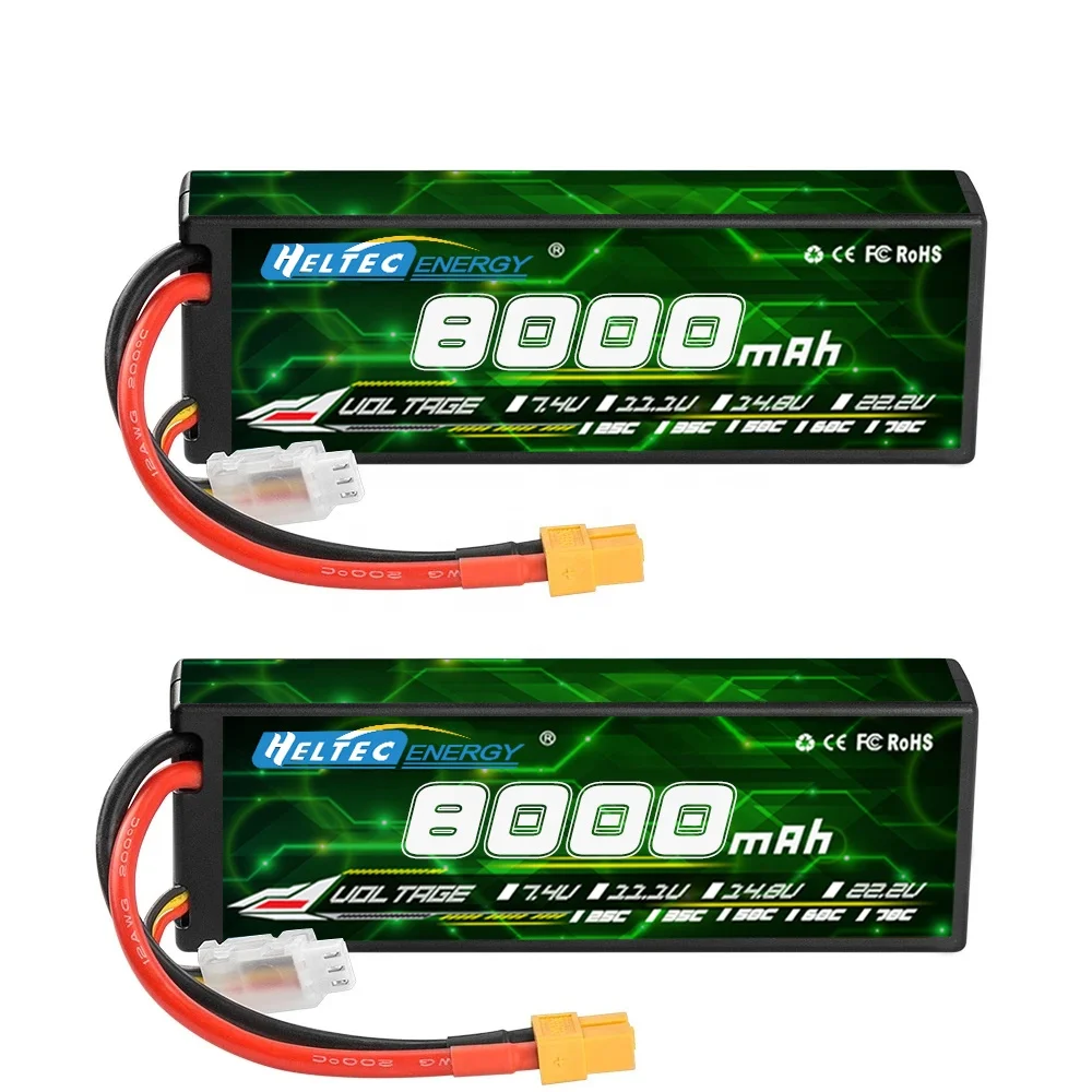 HeltecEnergy Long cycle UAV high C-rating 50C 60C 22.2V 14.8V 11.1V 7.4V 22000mAh 25C 35C NMC Li-ion Battery for Drone and UAV