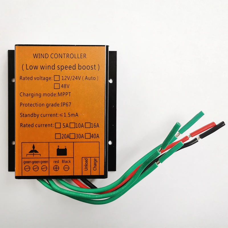 MPPT Wind Turbine Charge Controller 400w 12v 24v auto switch boost controller