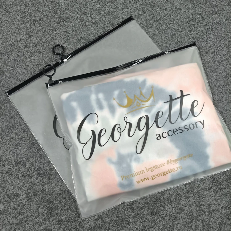 Custom Jewelry Packaging Bag ,PVC Clear Mini Zipper Pouch Jewelry /Necklace Zipper Bag