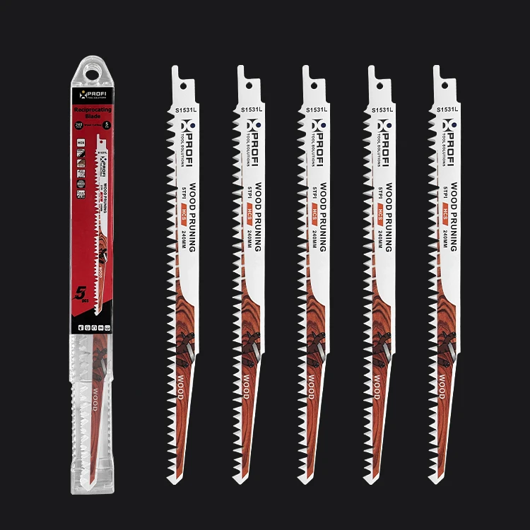 S1531L HCS Fast Cutting Sawzall Wood Pruning Reciprocating Saw Blades
