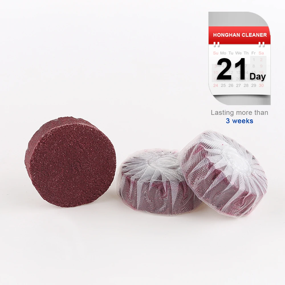 Low price highly effective automatic 3 pcs gel tabs naturally hotel toilet flush cleaner soap