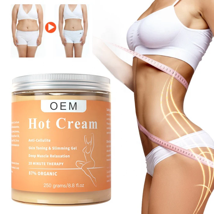 Private Label Weight Loss Body Belly Burn Fat Burning Shaping Waist Hot Slimming Cellulite Slim Cream