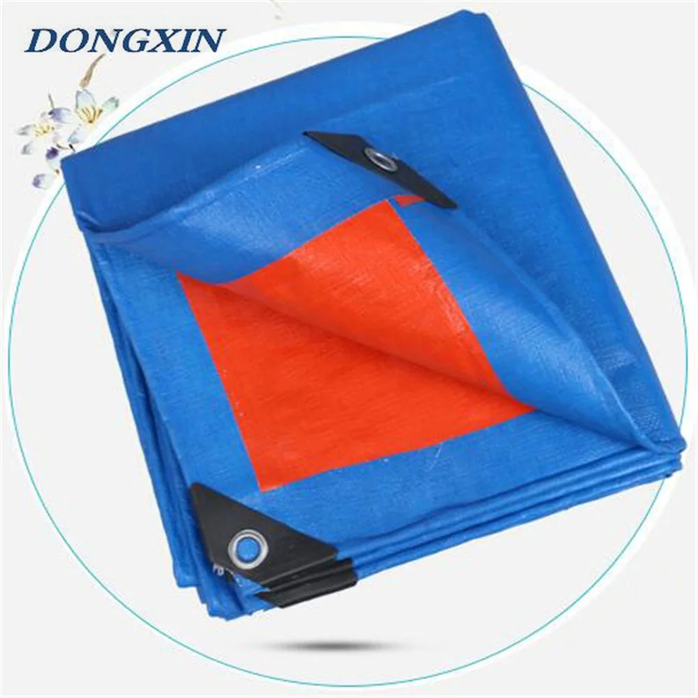 High quality blue orange waterproof tarpaulins manufacture clear plastic tarpaulin woven for swimming pool cover
