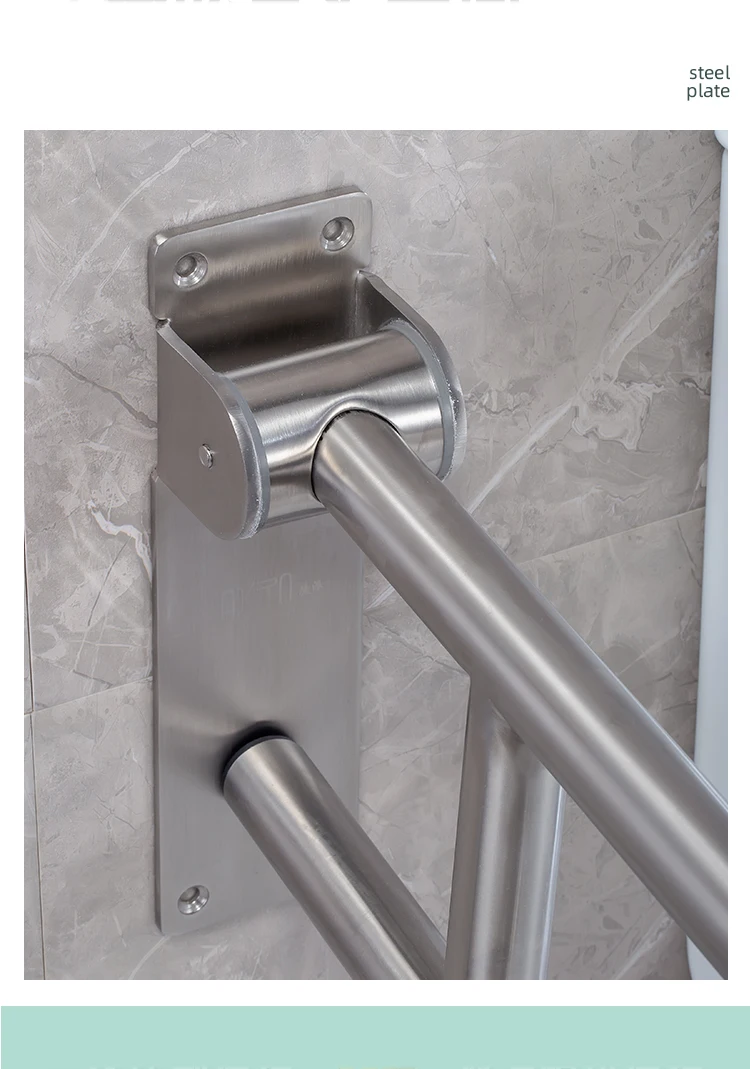 Wholesale Hospital Elderly Folding Grab Rails Disabled Toilet Handrail Grab Bar