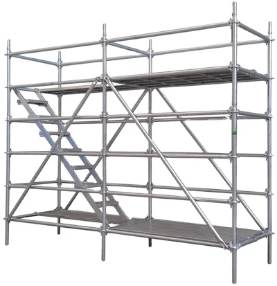 Aluminum Frame Scaffolding Multi-Purpose for Construction with CE Certification High Quality Material Scaffoldings