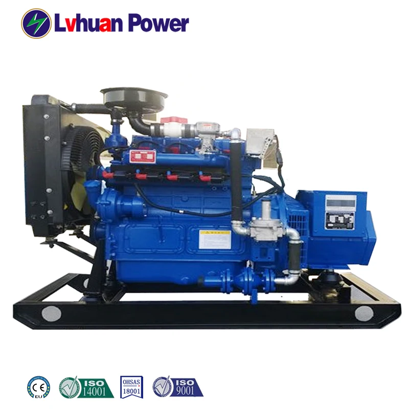 certificate ce high efficiency 120 kw  power biogas generator