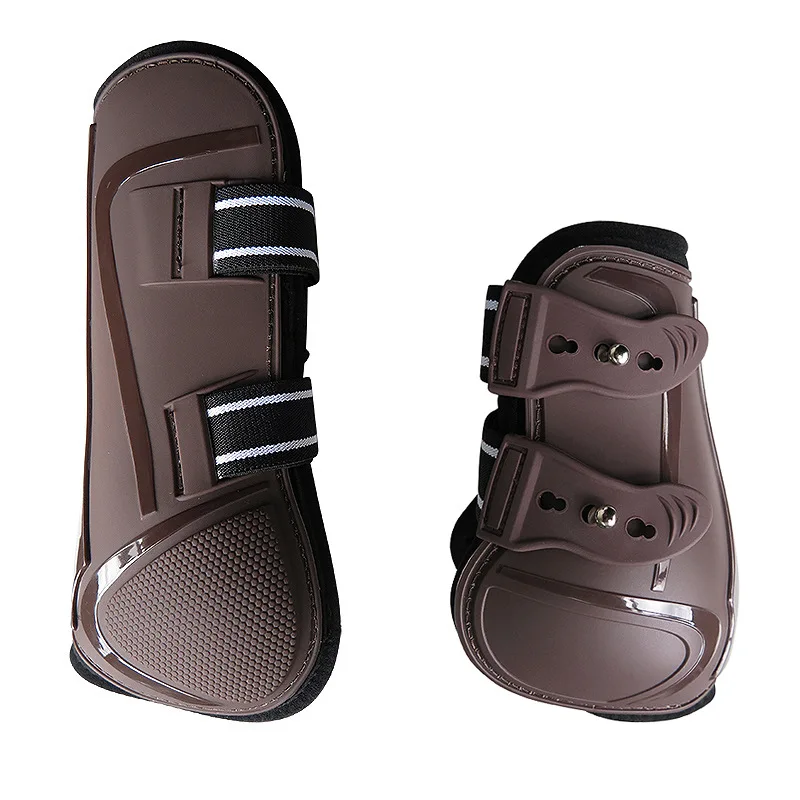 New Collection 1Set Horse Front Leg And Hind Leg Protection Horse Tendon Boots Adjustable Sizes And Multiple Colors