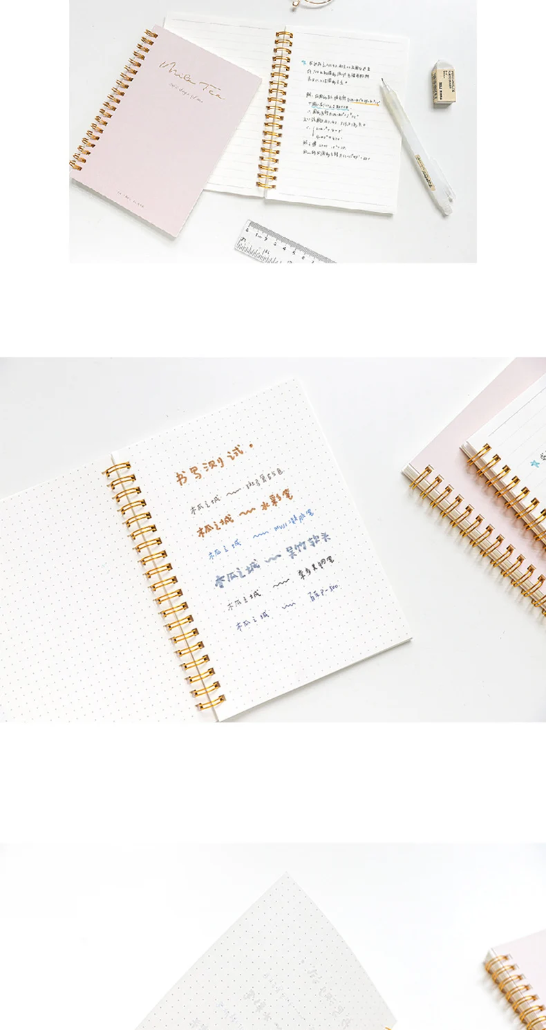 Personalised Notebooks A5 Stationery With Custom School Cartoon Spiral Diary Korean Kids Unicorn Journal Mini B5 Cute Notebook
