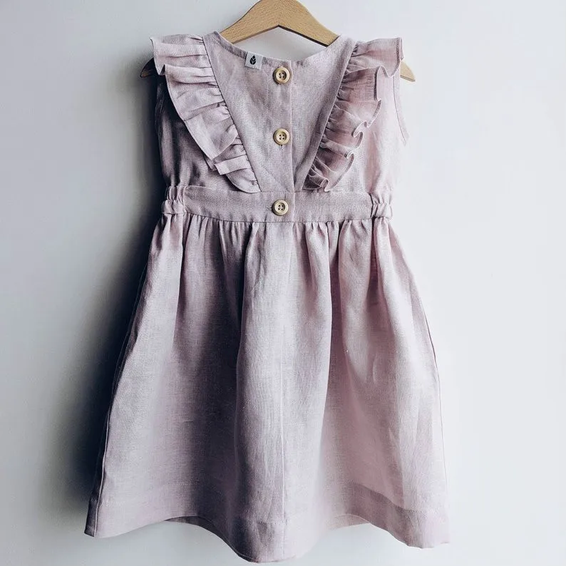 
bulk wholesale new arrival infant newborn baby comfortable solid sleeveless cotton girls dress organic baby clothing 