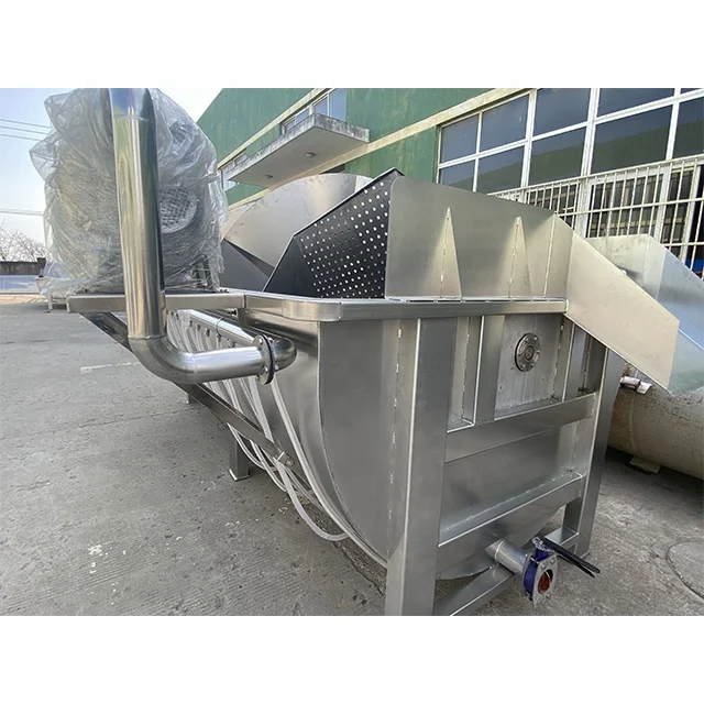 Water Chilling Machine Spiral Chiller Poultry Carcass Cleaning Chilling Machine Screw Chiller