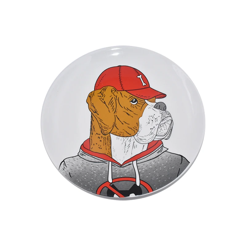 Поставка 6/7/8/9/10/11 дюймов набор керамических тарелок для ужина тарелки вечеринок ресторанов животных