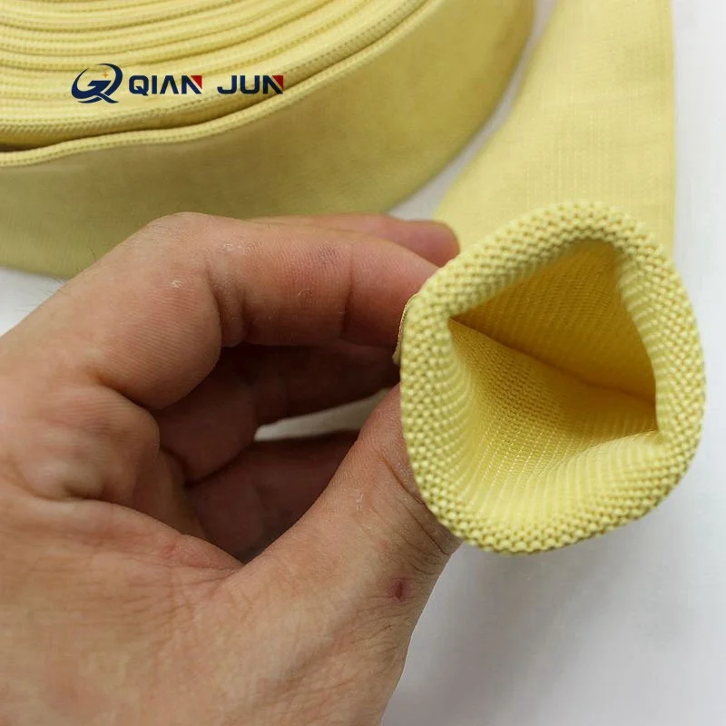 high temperature resistant abrasion proof aramid roller sleeves for glass tempering machines