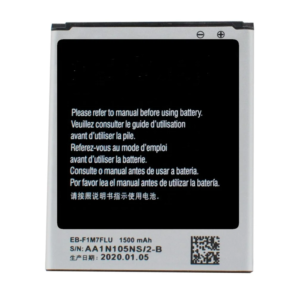 Wholesale EB-F1M7FLU for Samsung Galaxy S3 Mini Batteries GT-i8160 i8200 i8190 S7562 G313 i8190N I8190L 1500mAh Top Quality