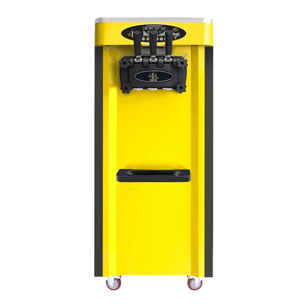Factory price 2 +1 flavors ice cream maker soft ice cream machine for snack food store