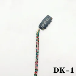 Shiny Rhin Tassel Hairpin estone Shining Diamond Hair Chain Barrettes Temperament Braided Hair Dreadlocks Hair Accessories