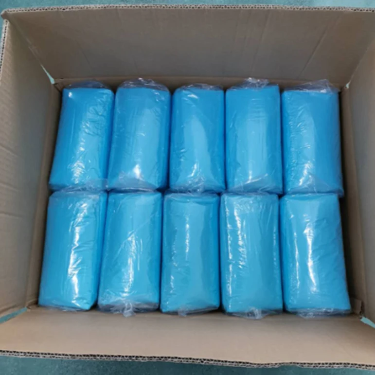 Disposable Protective Isolation Gown Waterproof Apron CPE Plastic Gown