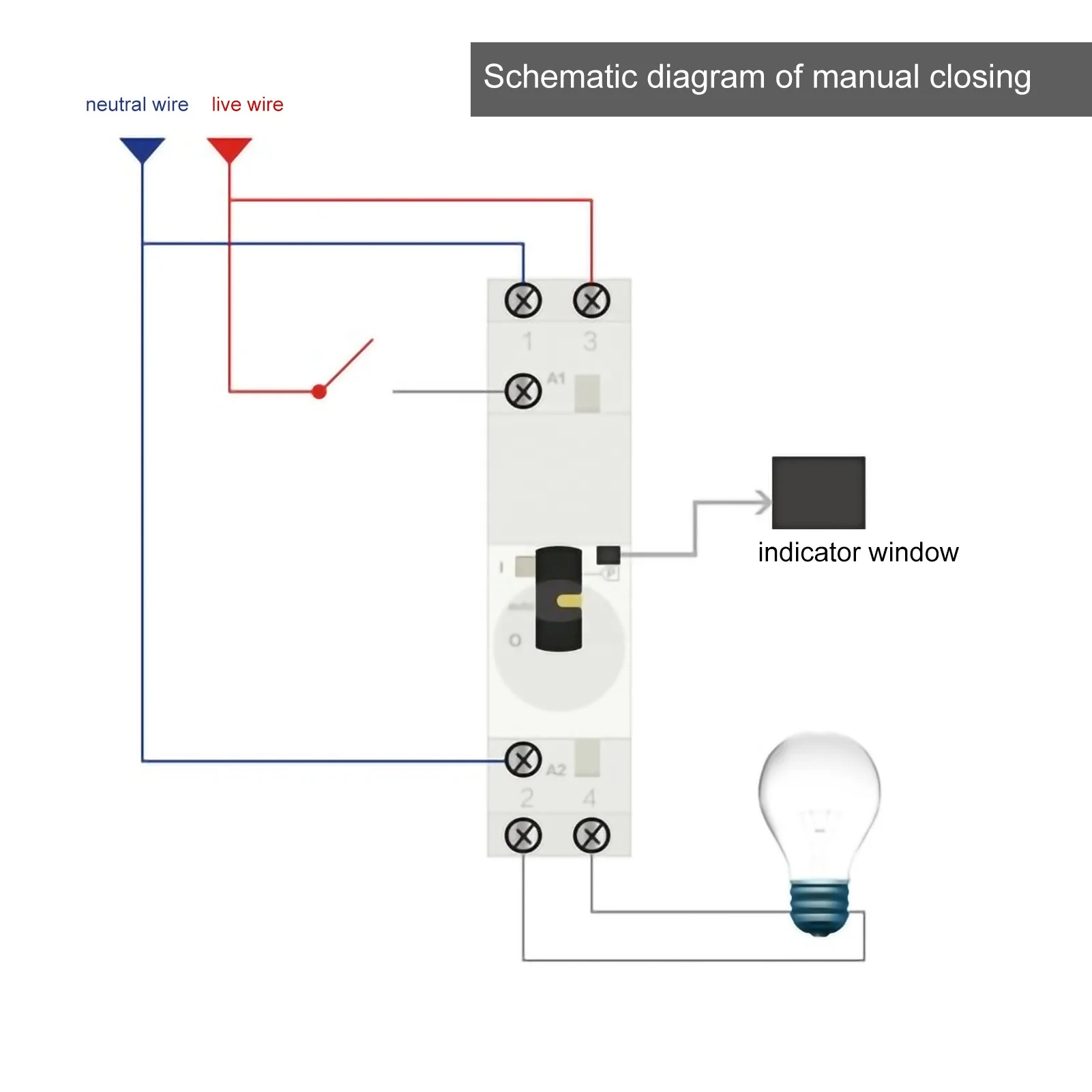 2P 25A 24V 2NO 50/60HZ Din Rail Household AC Contactor High Quality