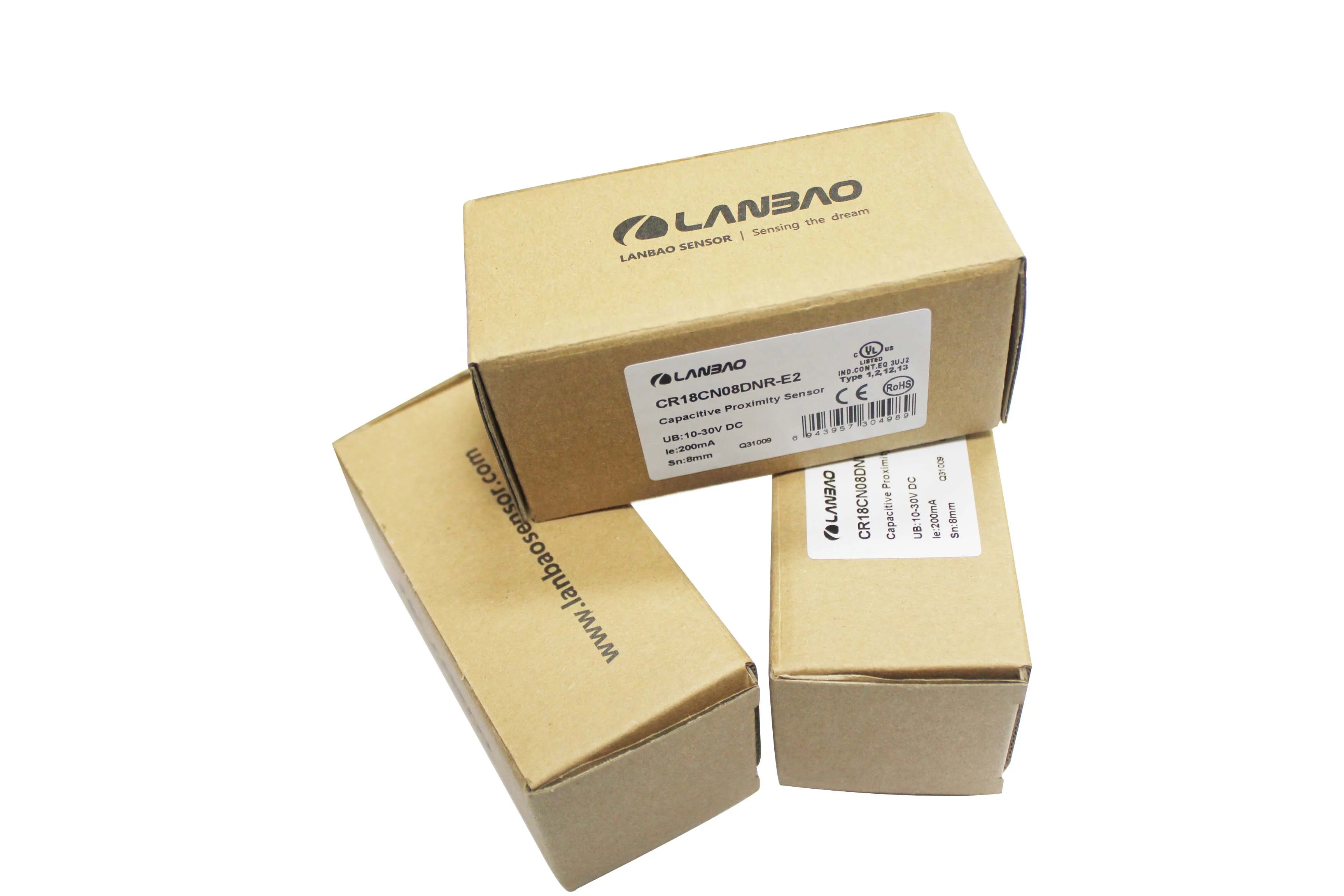 Lanbao LR12X положение кабеля сенсор Индуктивный переключатель DC 2