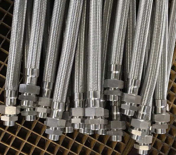 Нержавеющая сталь гофрированные гибкие металлические шланги/трубы с фитингами 304 гофрированная Гибкая металлическая трубка/шланг/труба