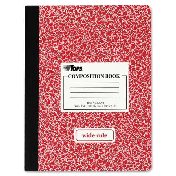 Custom School Composition Notebooks A5 week plan office clock-in schedule hard-covered spiral notebook