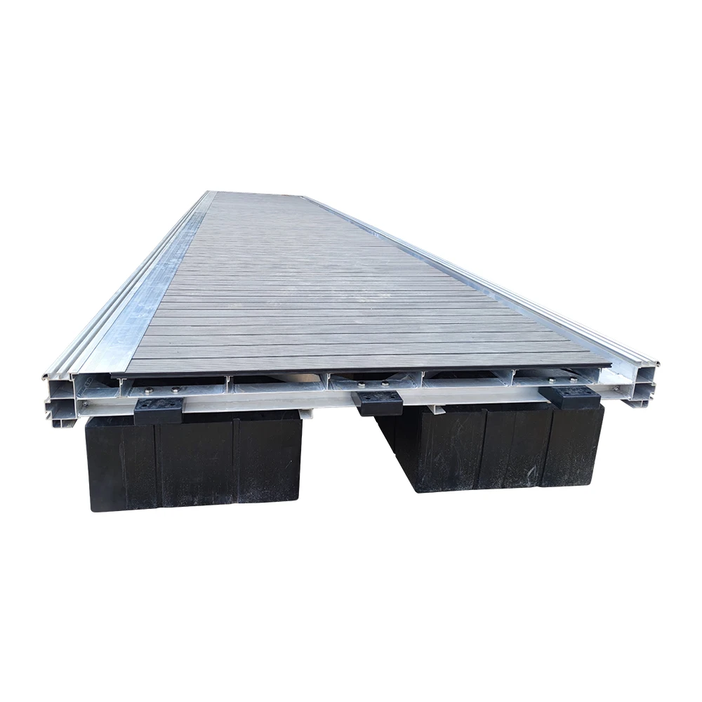 Floating Dock Manufacturer Marine Aluminum Floating Pontoon Walkway Plastic Boat Floating Dock For Sale