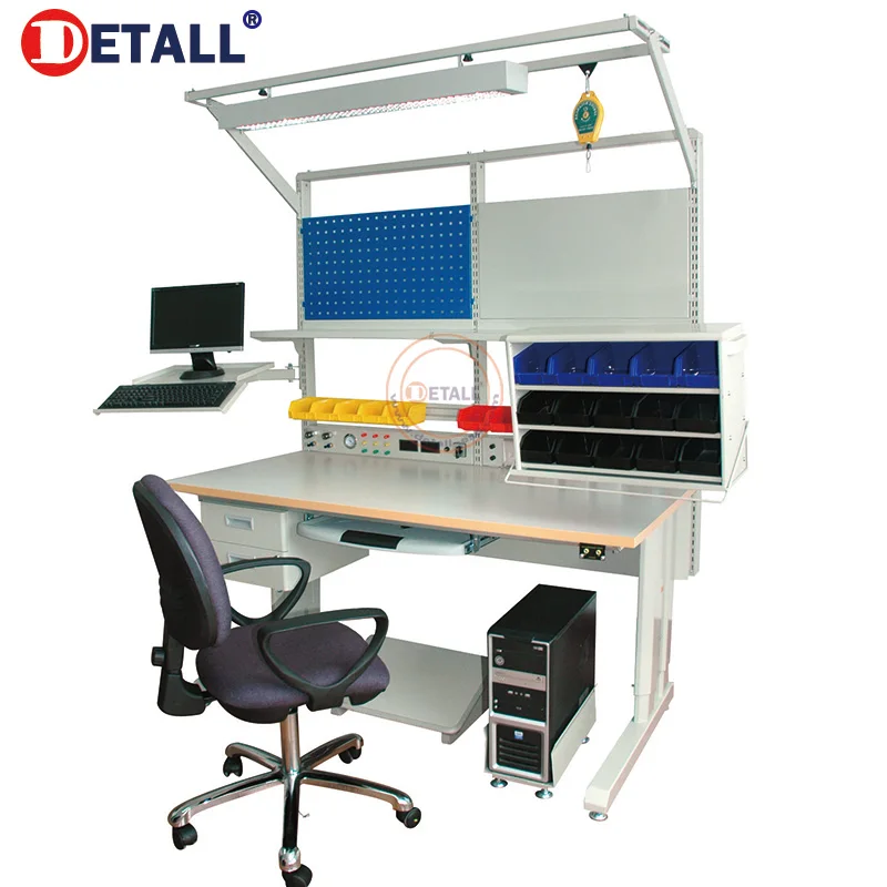 ESD электронная ремонтная Антистатическая электрическая рабочая станция, стол для часовщиков, Электронная рабочая станция