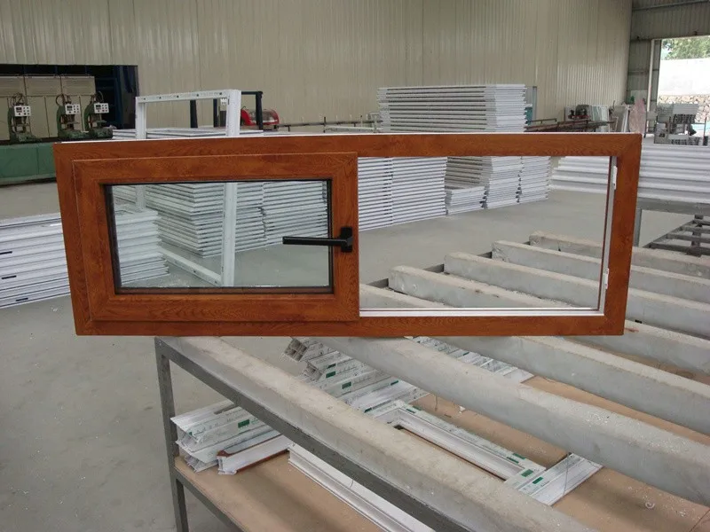 pvc Basement slider window with Low E glass from China factory