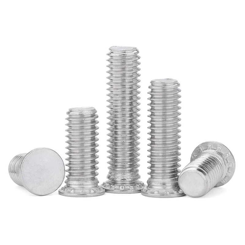 M6 M8 M10 ASTM A193 A914 B8 B8M B8T ASTM A453 GR660 A286 18-8 Stainless Steel FH FHS FHA Flat Head Self Clinching Stud Bolt