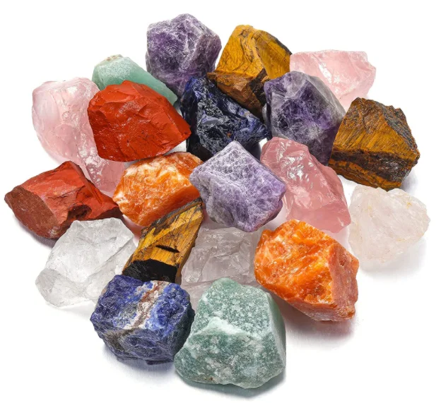 High quality natural rough green fluorite quartz crystal stones raw healing crystal gemstone for sale