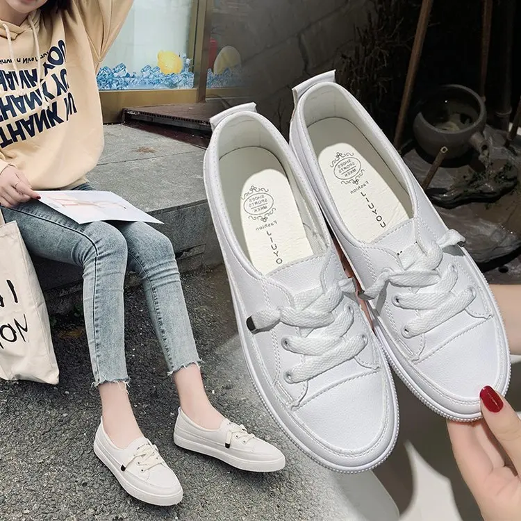 Hottest promotion casual women shoes sneakers Latest Products white sneakers for woman casual shoes