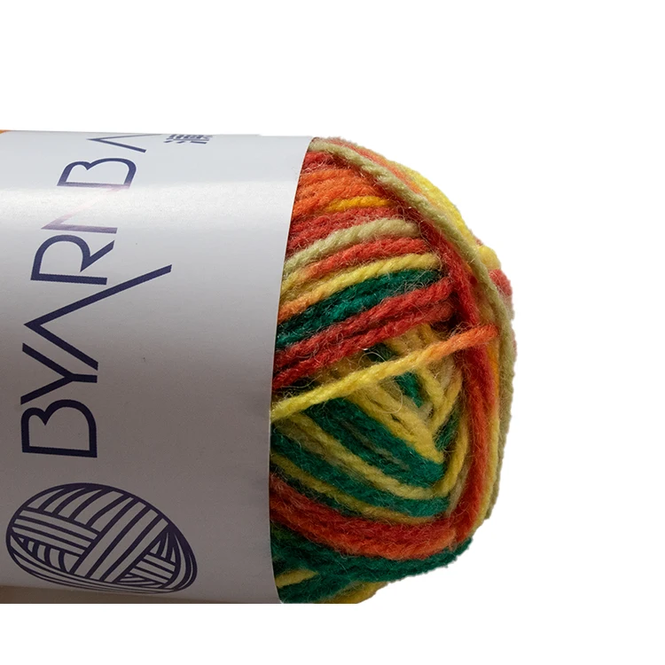 
High Quality Functional Mix Cotton Blended Wool Yarn Hand Knitting For Socks 