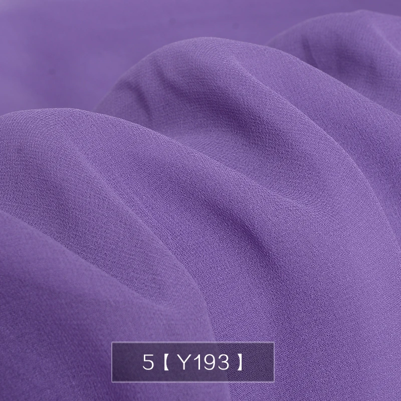 No.4  wash silk texture12 colorset   in 100% pure georgette chiffon silk fabric