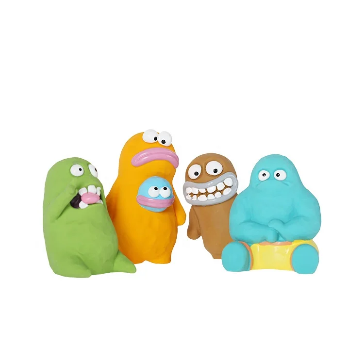 dog toys luxury Small Latex Squeaky Dog Chew Toy Interactive Fun Latex Pet Toys for Small Dogs and Puppies