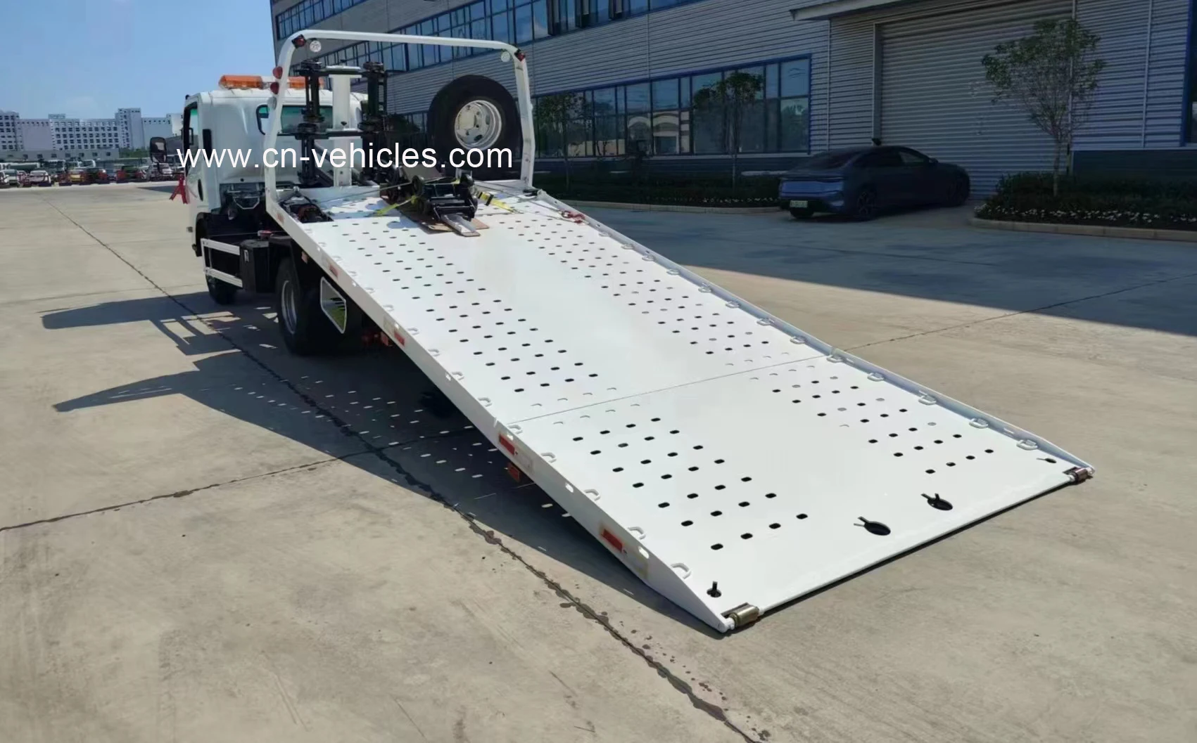 Japan ISUZU 700P 5 tons 6 tons wrecker tow truck for sale