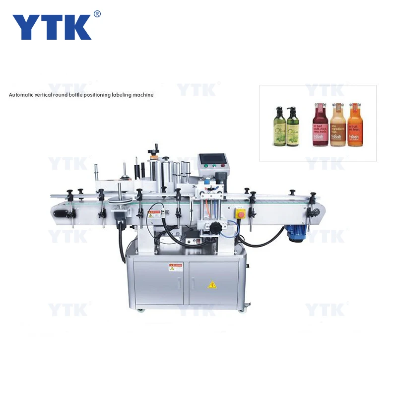  YTK-260 Автоматическая Этикетировочная машина для круглых бутылок с соком высокой
