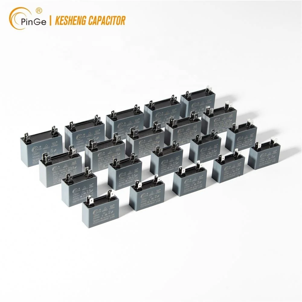 High quality CBB series cbb61 ceilling fan capacitor mpp capacitor 450v3.5uf capacitor