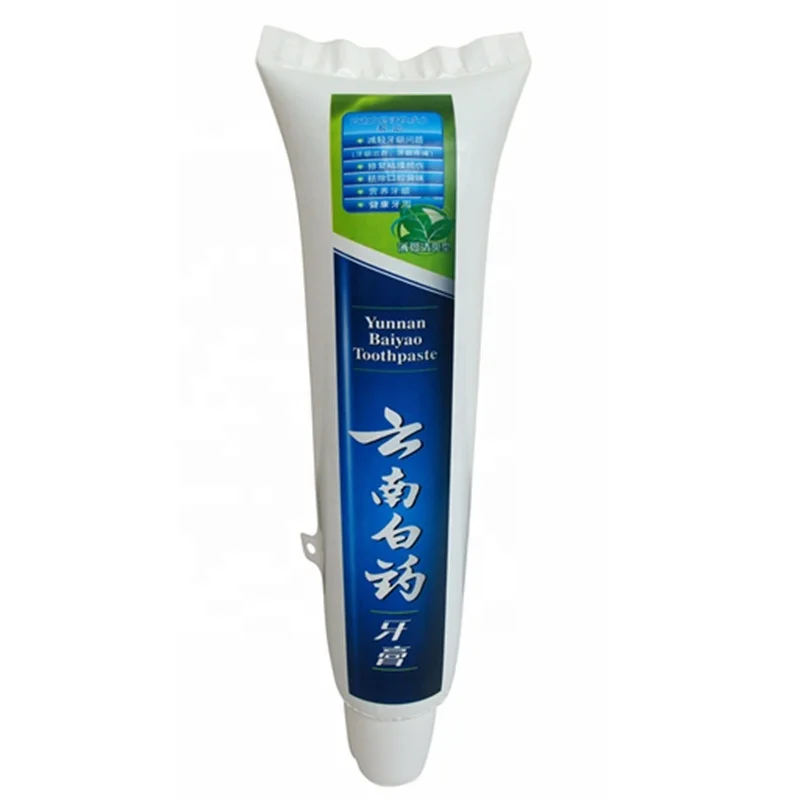 Wholesale Custom Printed Big Inflatable Toothpaste for Advertising