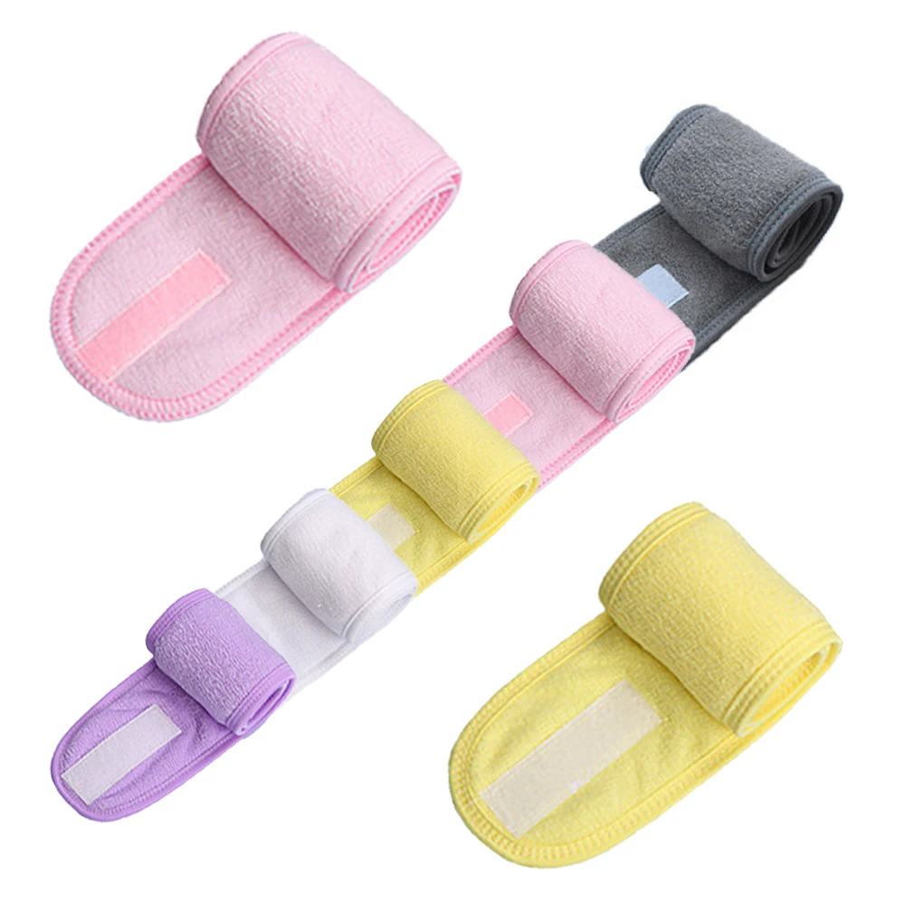 Nice Looking Beauty Salon Makeup Headband Sunland Hair Band Women Fashion Soft Cosmetic Shower Makeup Headband