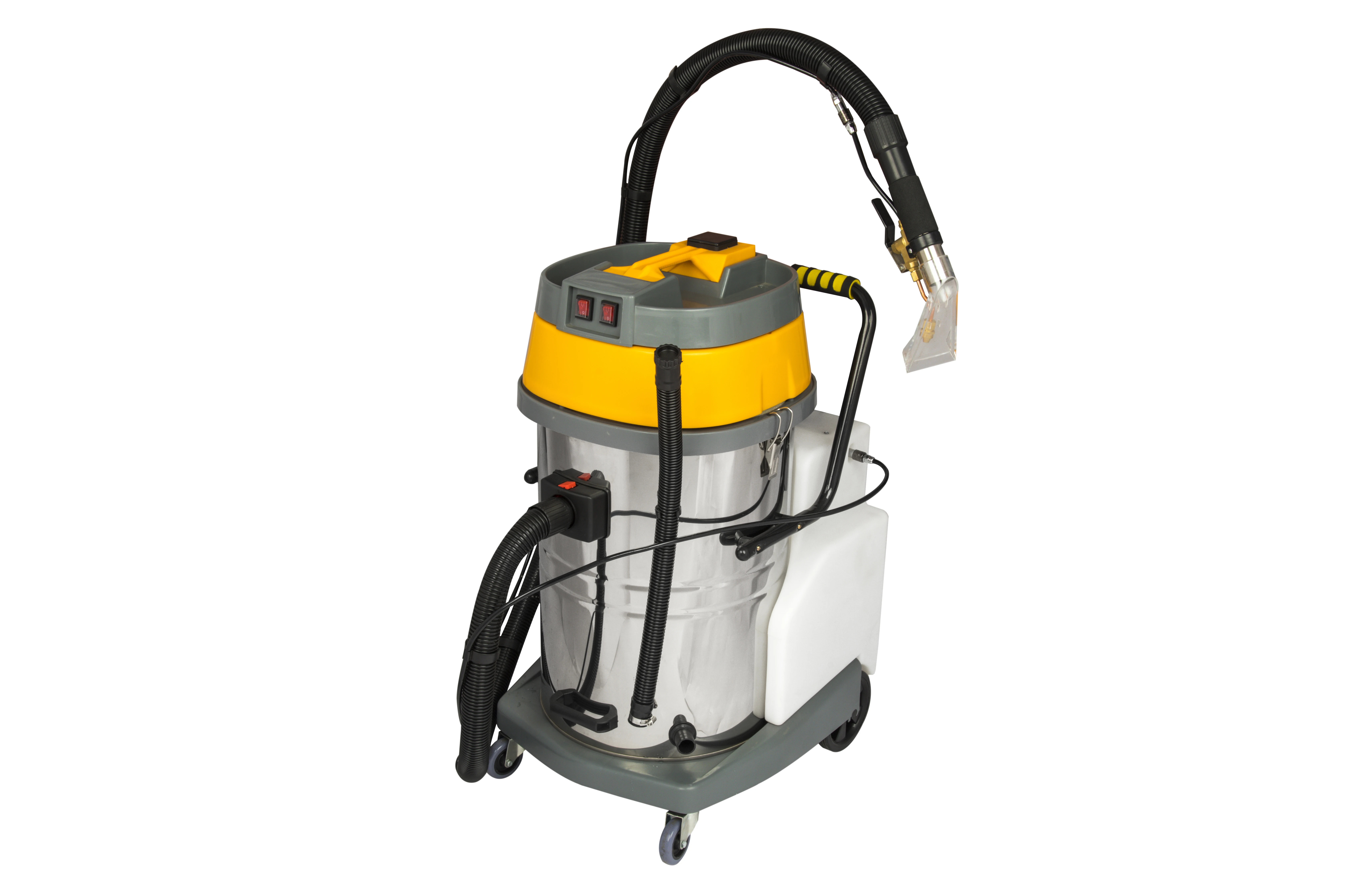 70L Water Spray And Extractor Wet & Dry Vacuum cleaner: Hydro Extractor for Carpet, Sofa, Curtain Cleaning