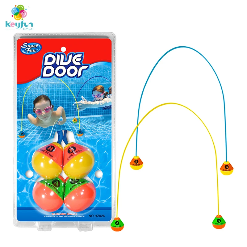 BSCI/Sedex Audit Swimming Training Door for Kids Pool Diving door shell shark octopus set diving Toys Dive Game for children
