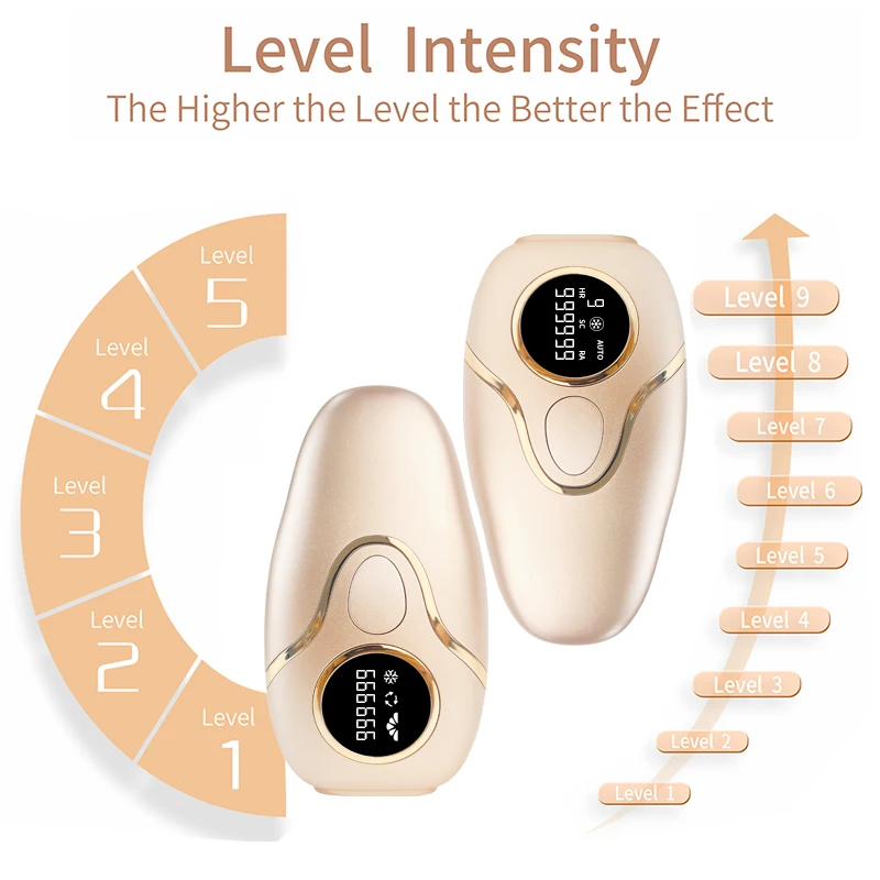 Portable IPL Machine for Home Use Intense Pulsed Light Skin Rejuvenation Hair Removal Electric Power Supply Epliator Ice Cooling