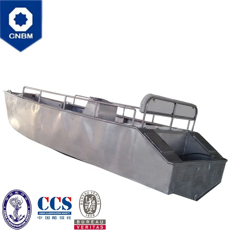 
17ft 5083 Outboard Engine Deep V Hull All Welded Work Boat Aluminum Landing Craft for Sale with Prices 