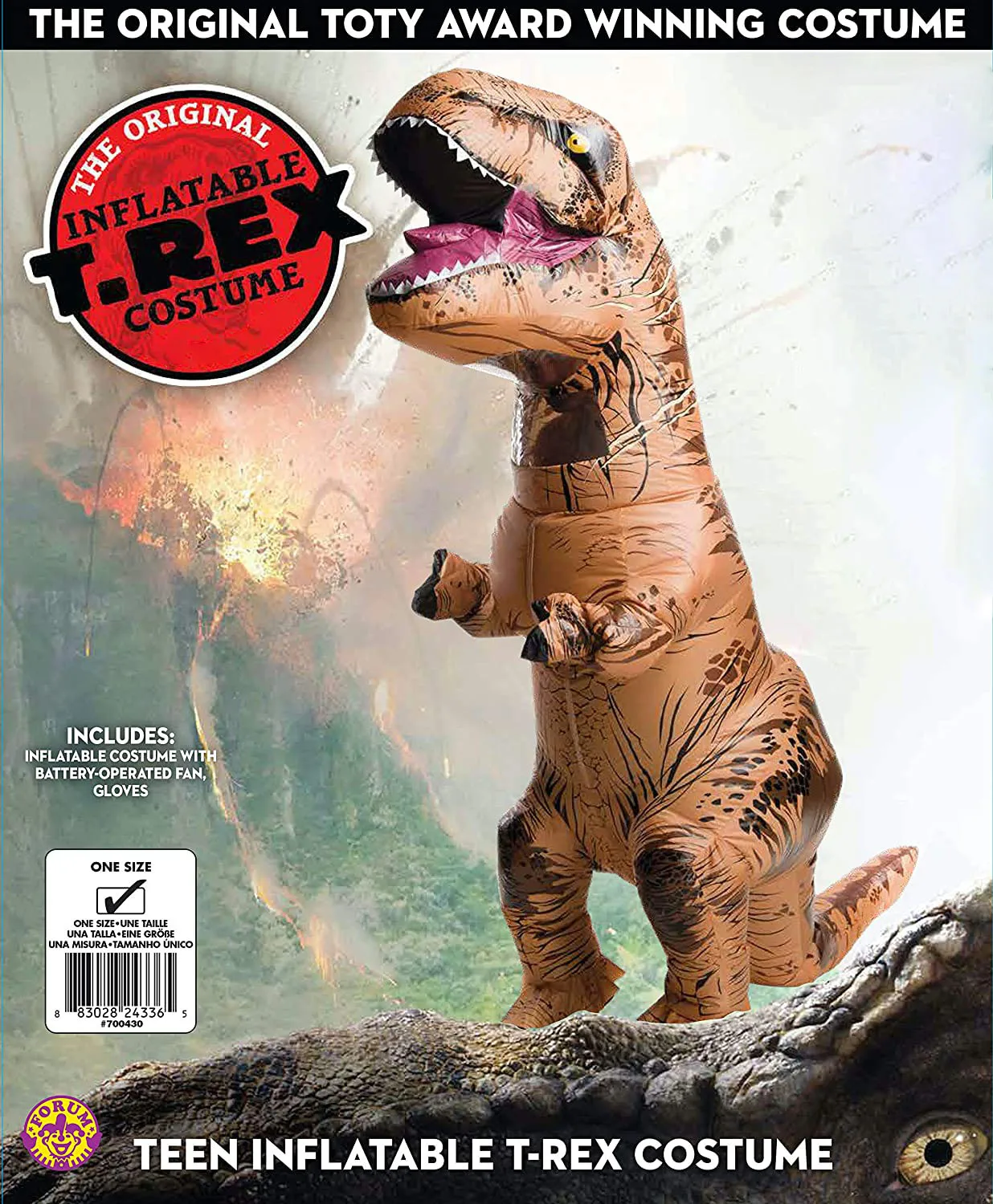  Adult Official Jurassic World Inflatable Dinosaur