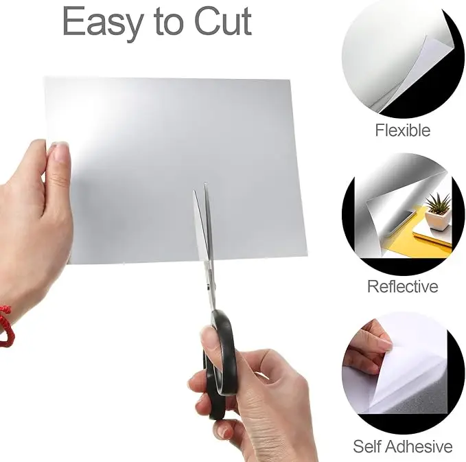 Factory Wholesale Internet Celebrities Dance Studio Shatter Proof Soft Flexible Acrylic Mirror Sheet Without Limit Design Mirror
