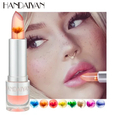 Hottingd sale Natural organic color changing lip balm jelly lipstick