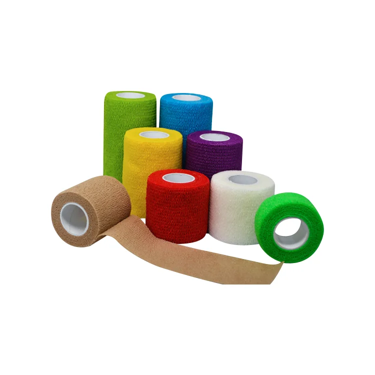 Disposable CE ISO approved medical elastic cohesive tubular bandage