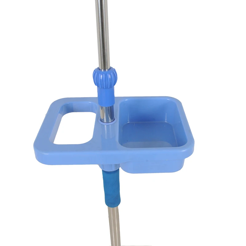 Portable Hospital Furniture 4 Hook Saline Drip Stand Iv Drip Pole 5 Star Base Glucose Drip Stand