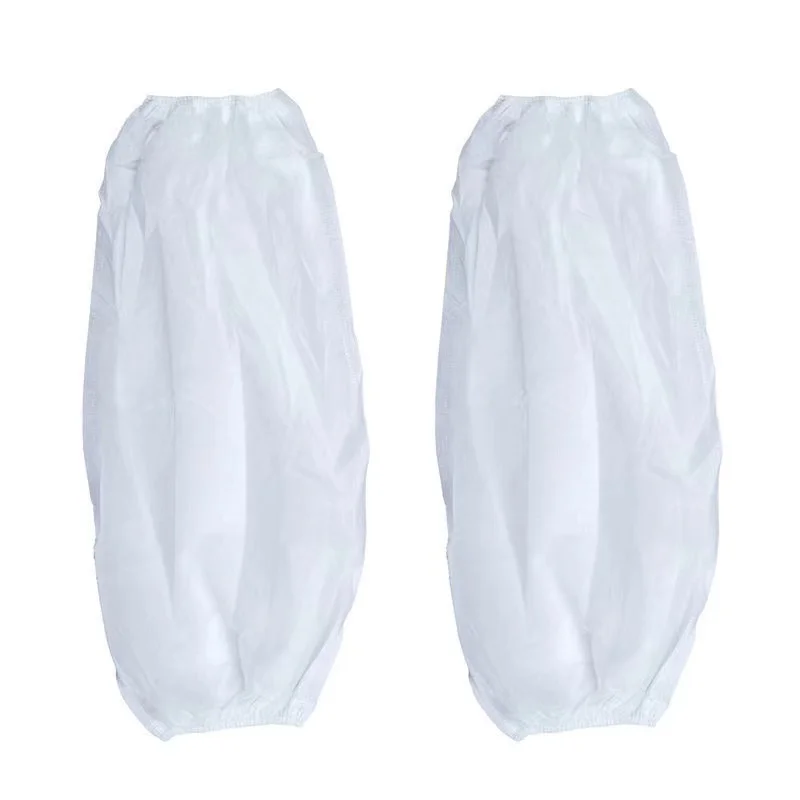 Plastic disposable sleeve cover E Clear Transparent islamic sleeves arm cover ldpe Waterproof work oversleeve
