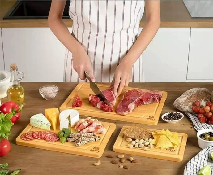 Multifunctional Chopping Board Cutting Boards for Kitchen Bamboo Large Wood Cutting Board
